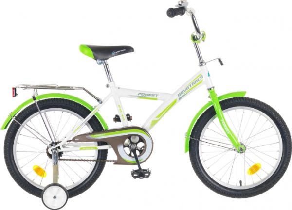 Детский велосипед NOVATRACK Forest 18 (2014) 50288 White green